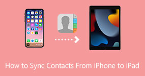 Synchroniseer contacten van iPhone naar iPad