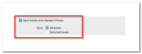 Finder Sincronizar iBooks Listo