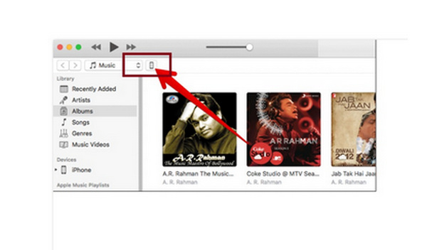 iTunes-enhed