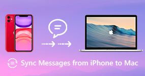 Synchroniseer berichten van iPhone naar Mac