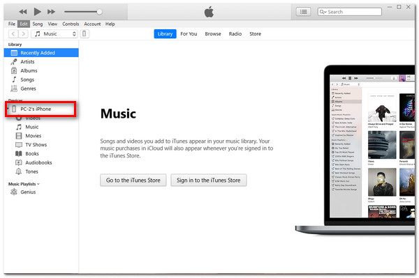 iTunes Connect Device