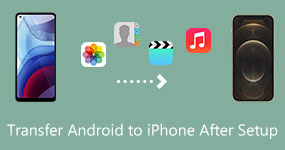 Överför Android till iPhone efter installationen