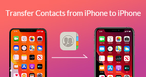 Överför kontakter från iPhone till iPhone