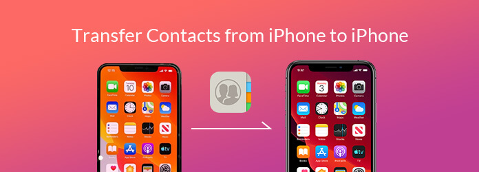 Transferir contatos do iPhone para o iPhone