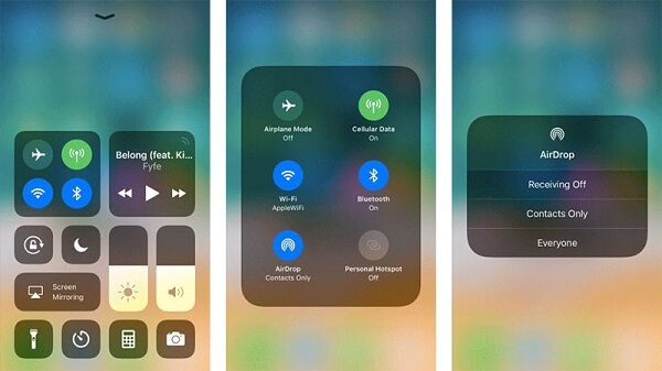 Slå Airdrop på iPhone iPad