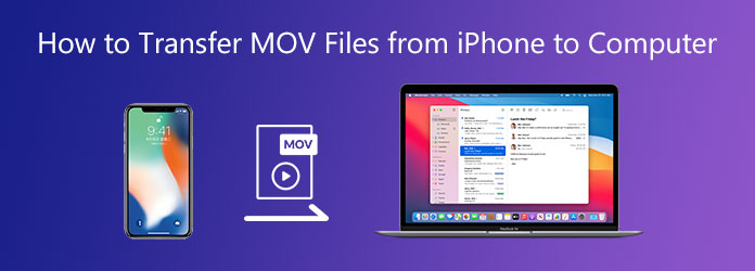 MOV -tiedostojen siirtäminen iPhonesta tietokoneeseen