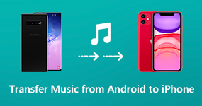 Overfør musik fra Android til iPhone