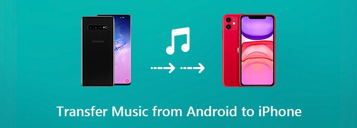 Siirrä musiikkia Androidista iPhoneen