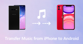 Siirrä musiikkia iPhonesta Androidiin