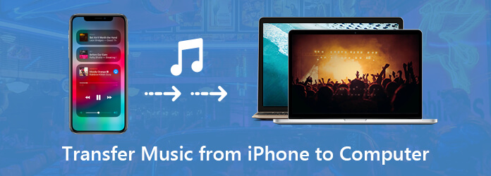 Siirrä musiikkia iPhonesta tietokoneeseen