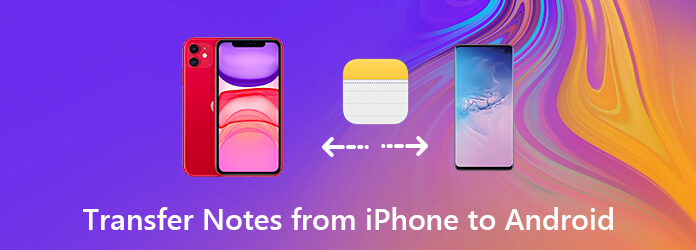 Överför anteckningar mellan iPhone och Android