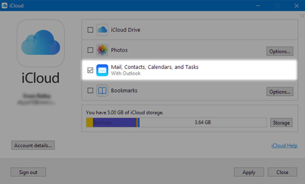 Transferir contatos do Outlook para o iPhone sem o iTunes