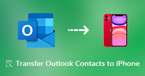 Overfør Outlook-kontakter til iPhone