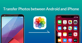 Foto's overbrengen tussen Android en iPhone