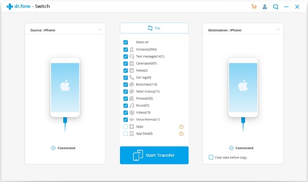 Phone Switch Android to iOS