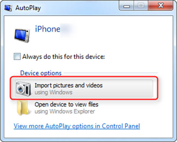 Autoplay PC