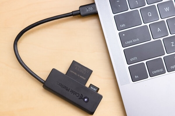 Transfer a Video with Memory Card Reader