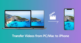 Overfør videoer fra PC / Mac til iPhone