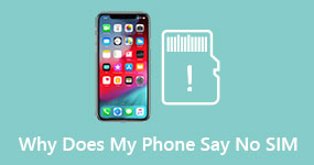 Proč můj telefon neříká sim