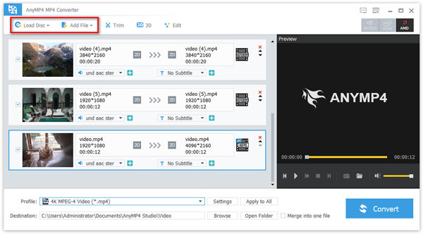 Video-audiobestand toevoegen