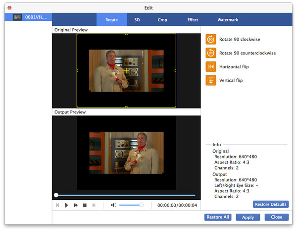 Customize MTS Videos