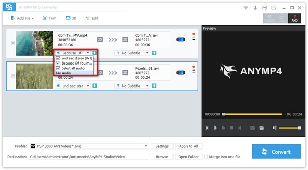 Add the music Track