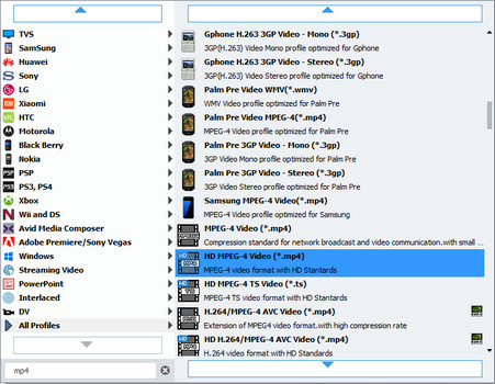 Choose Output Format