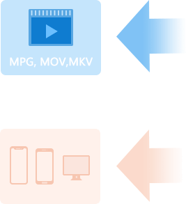 convertire video in formati Vidoee