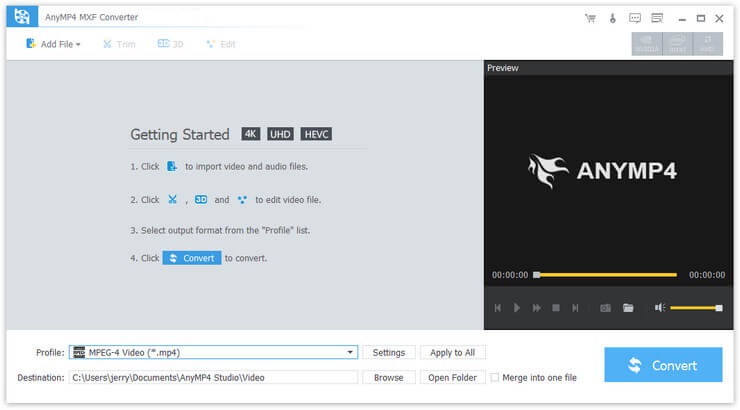 Main interface