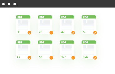 Convertir PDF en páginas específicas