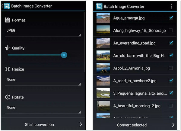 Batch Image Converter Converteer PNG naar JPG