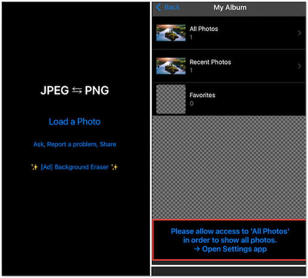 JPEG PNG Image File Converter PNG konvertálása JPG formátumba