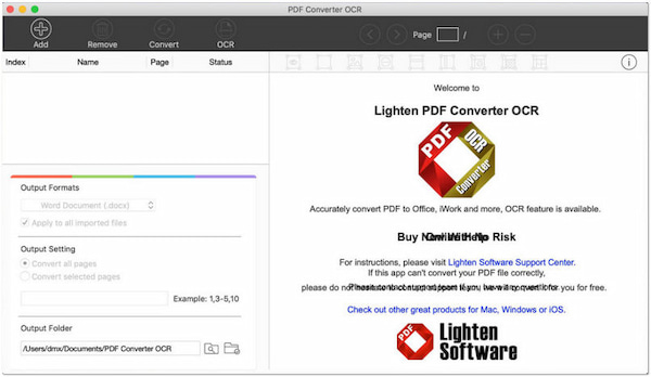 PDF Converter OCR converteert PNG naar JPG