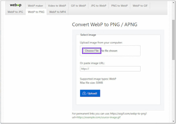 EZGIF Online Converter Vyberte soubor