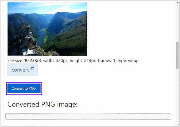 EZGIF Online Converter Převod PNG