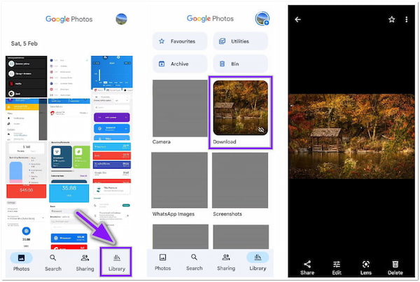 Visualizzatore HEIC di Google Foto