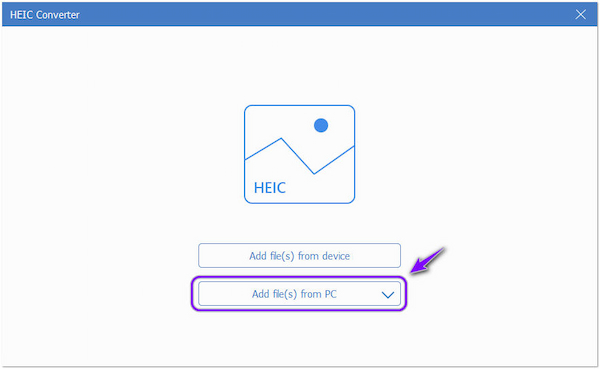 AnyMP4 HEIC Converter toevoegen