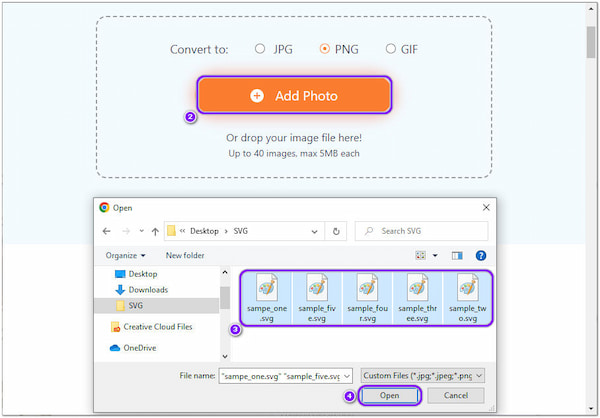 AnyMP4 Image Converter Tilføj