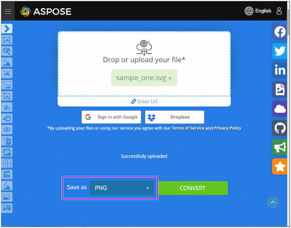 Aspose Online Save as