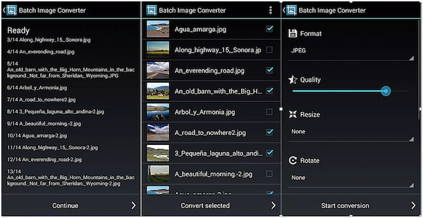 Batch Image Converter Android