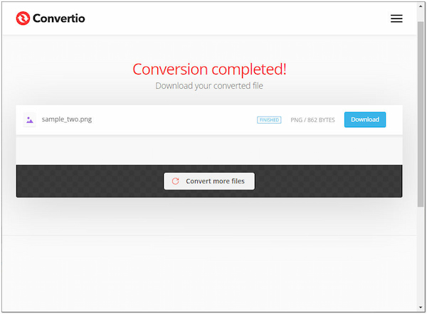 Convertio Online-lataustiedosto