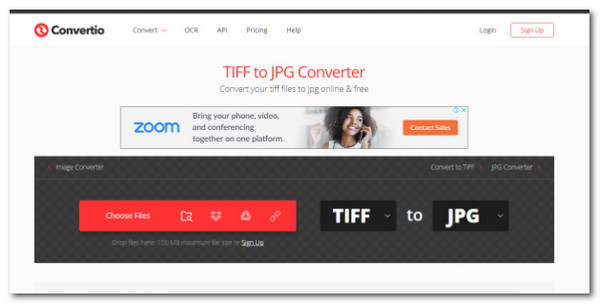 Convertio TIFF to JPG