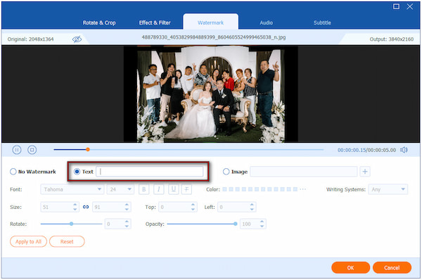 Access Text Addition