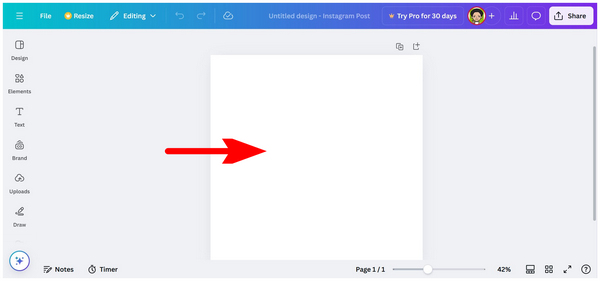 Canva Blank Image