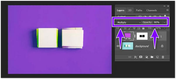 Photoshop Color Fill'de Resim Arka Planını Değiştirme