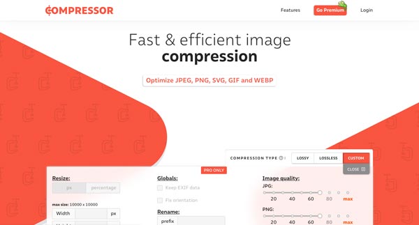 Compressor GIF  Comprima GIFs Online para Upload e Compartilhamento Rápido