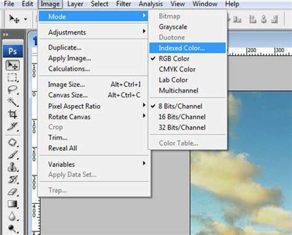 Photoshop Indexed Color