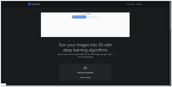 Convert 2D Images to 3D picto3D