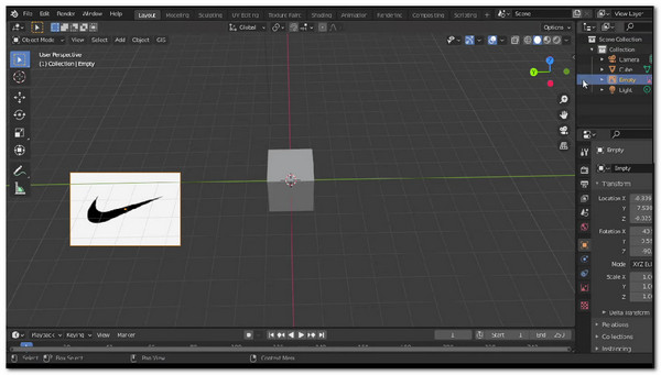 Hozzon létre 3D-s modellt a Photos Blender fájlból