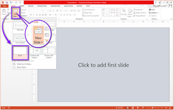 Edit Image Background in Powerpoint Make Background New Slide